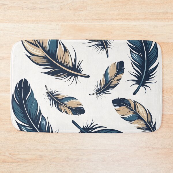 Item preview, Vintage feather pattern designed and sold by Grypis.