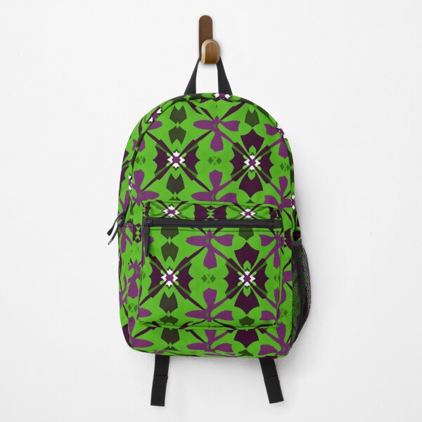 Item preview, Purple and Green Geometric Retro Pattern designed and sold by GraphicsClub.