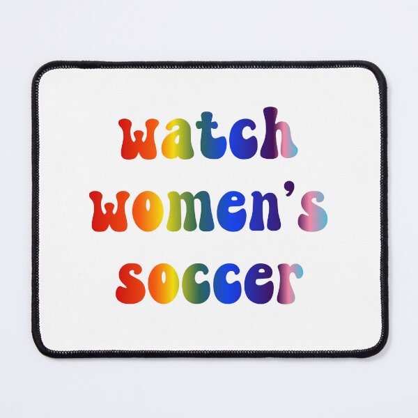 Item preview, Watch Women's Soccer Groovy Rainbow designed and sold by coffeepolicy.