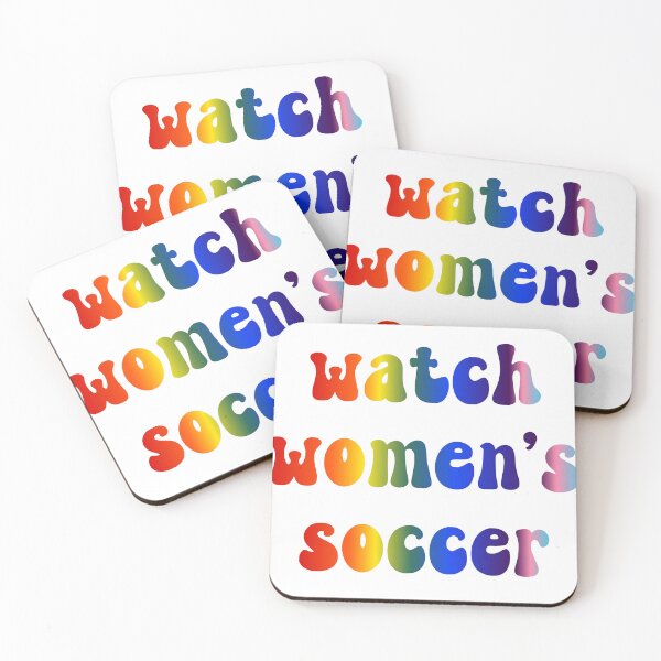 Item preview, Watch Women's Soccer Groovy Rainbow designed and sold by coffeepolicy.
