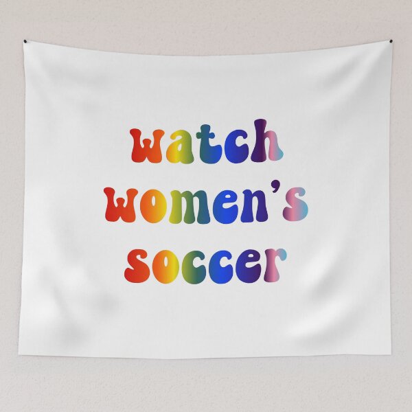 Item preview, Watch Women's Soccer Groovy Rainbow designed and sold by coffeepolicy.