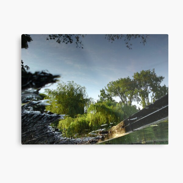 Reflections of Amsterdam - Jurassic Park Metal Print