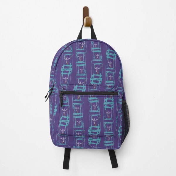 Item preview, Spring's First Flower on Vertical Links Blue on Purple designed and sold by Digitalmyth's Designs.