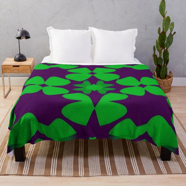 Item preview, Purple and Green Geometric Retro Pattern  designed and sold by GraphicsClub.
