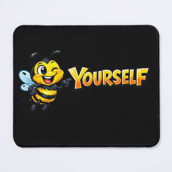 Item preview, Bee Yourself Cute Funny Bee Motivation designed and sold by madebysiwa.