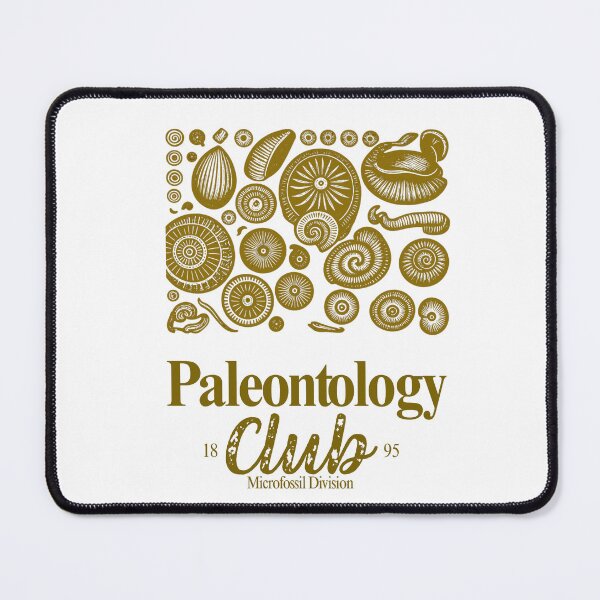 Item preview, Microfossil Division Foraminifera Collection Vintage Natural History Plate Paleontology designed and sold by OutcropSupply.
