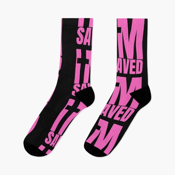 Item preview, I am Saved - Christian Pink Design  designed and sold by MoriaStore.