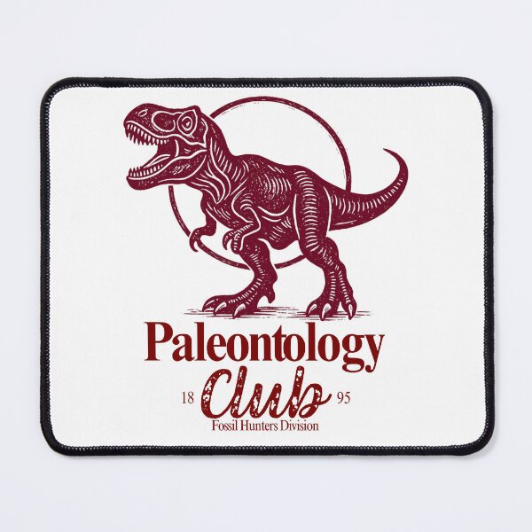Item preview, Fossil Hunters Division Tyrannosaurus Rex Vintage Woodcut Cretaceous Paleontology designed and sold by OutcropSupply.