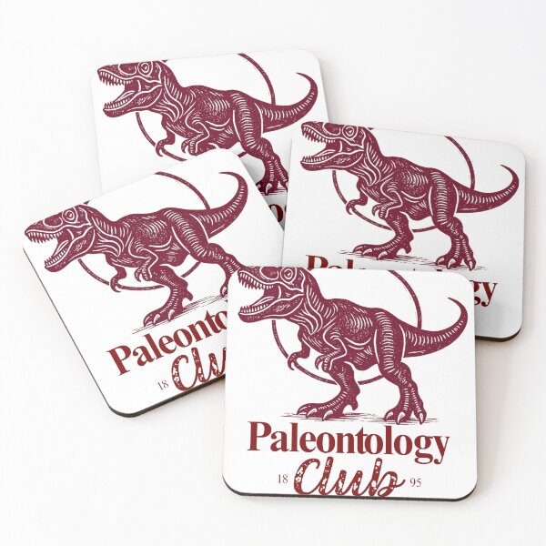 Item preview, Fossil Hunters Division Tyrannosaurus Rex Vintage Woodcut Cretaceous Paleontology  designed and sold by OutcropSupply.