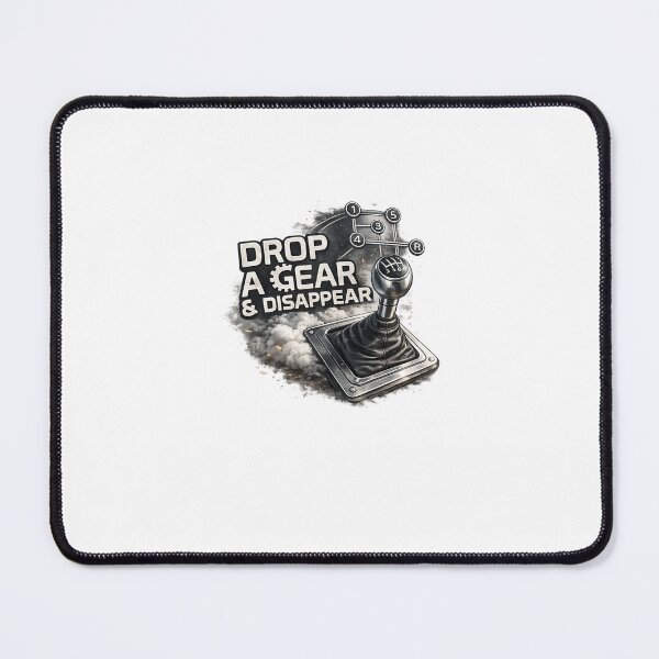 Item preview, Drop a Gear and Disappear – Manual Transmission Car Enthusiast Design designed and sold by Fleetwood1994.
