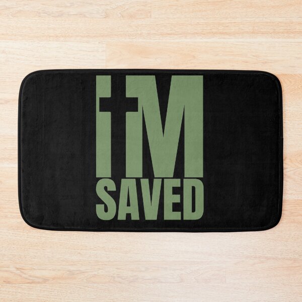 Item preview, I am Saved - Christian Green Design  designed and sold by MoriaStore.