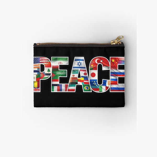 Item preview, One Word  Under God: One World under God, One Message: PEACE World Flag Design designed and sold by Uniquely4You2.