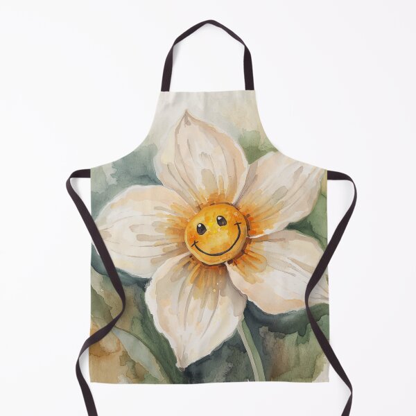 Item preview, Watercolor smiley flower  designed and sold by JosueShop101.