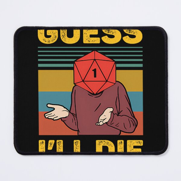 Item preview, Guess I'Ll Dies D20 Dnd Tabletop  designed and sold by laxus19.