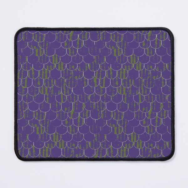Item preview, Barn Tin Fish Scales Purple & Green designed and sold by Digitalmyth's Designs.