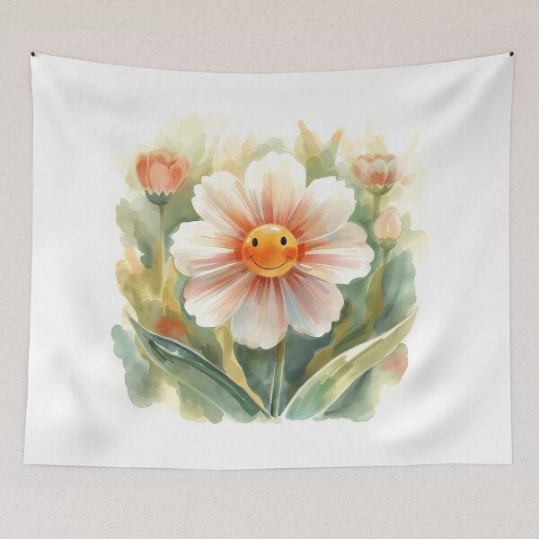 Item preview, Watercolor smiley face  designed and sold by JosueShop101.