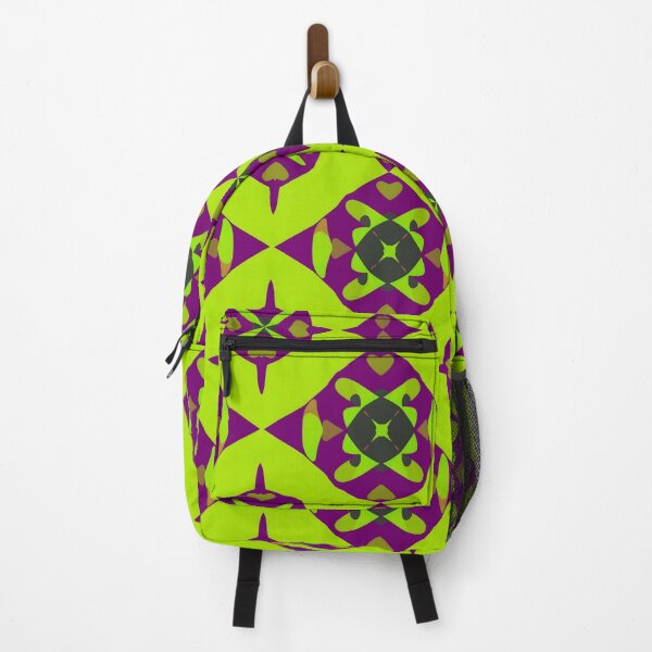 Item preview, Purple and Green Geometric Retro Pattern designed and sold by GraphicsClub.
