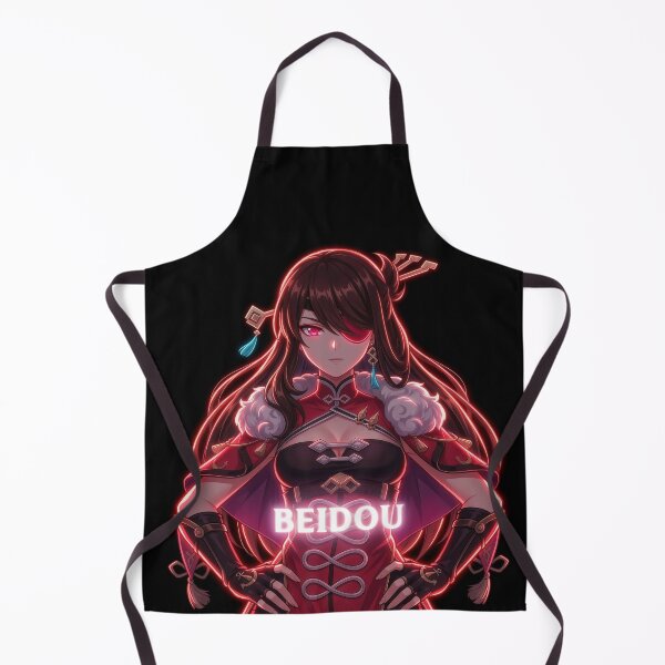 Item preview, Neon Uncrowned Lord Beidou - Fan Art Portrait designed and sold by EWCY store.