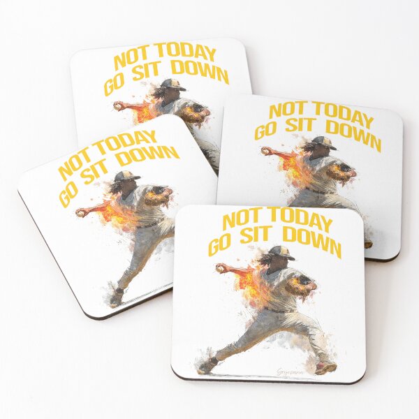 Item preview, Baseball Pitcher: Not Today, Go Sit Down! designed and sold by Uniquely4You2.