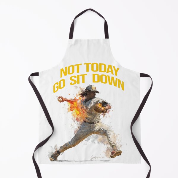 Item preview, Baseball Pitcher: Not Today, Go Sit Down! designed and sold by Uniquely4You2.