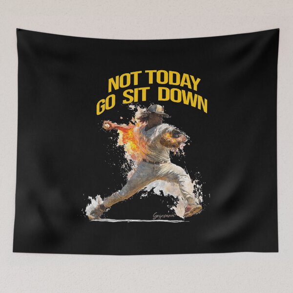 Item preview, Baseball Pitcher: Not Today, Go Sit Down! designed and sold by Uniquely4You2.