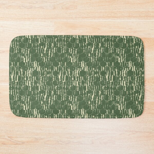 Item preview, Barn Tin Fish Scales Green & Cream designed and sold by Digitalmyth's Designs.