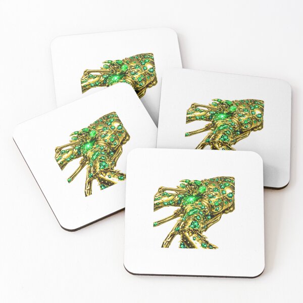 Item preview, Emerald Cyber Spiny Lobster – Luxury Ocean Jewel designed and sold by RaccoonFish.