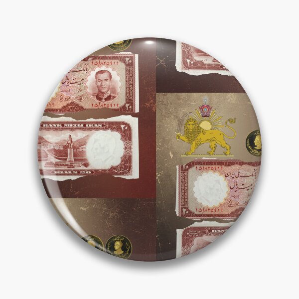 Item preview, Pahlavi banknote designed and sold by Youtab Art.