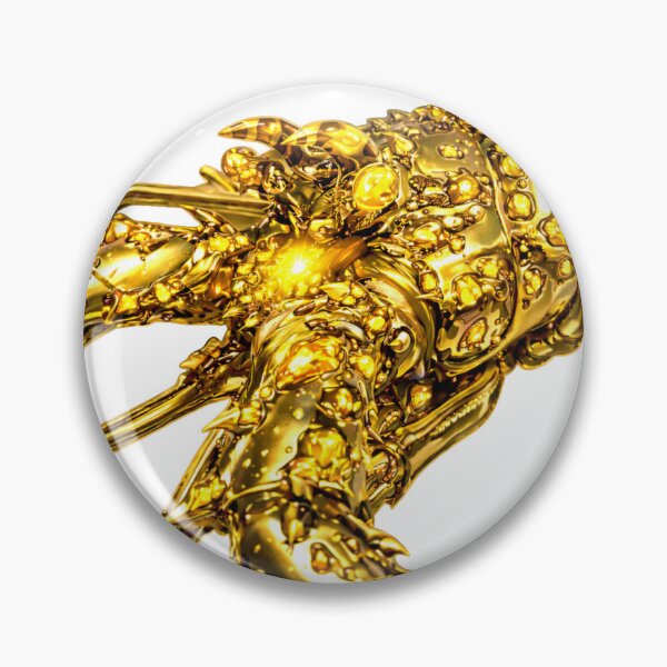 Item preview, Topaz Cyber Spiny Lobster – Luxury Ocean Jewel designed and sold by RaccoonFish.