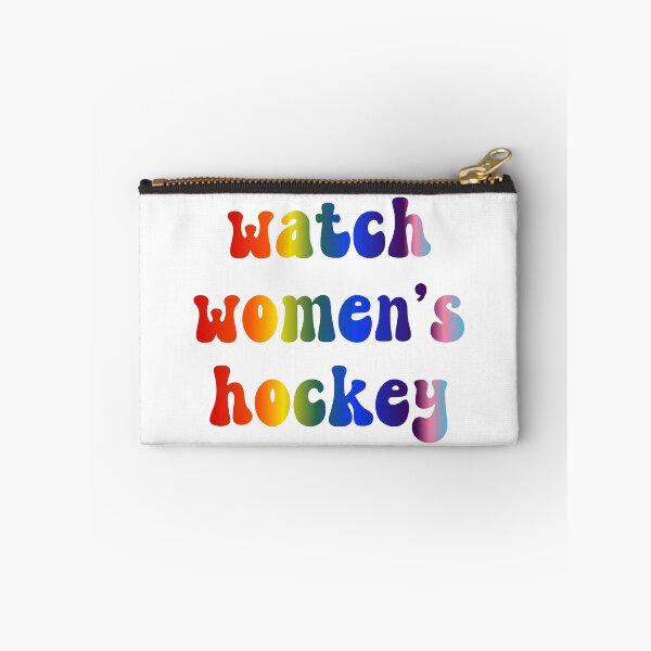 Item preview, Watch Women's Hockey Groovy Rainbow designed and sold by coffeepolicy.