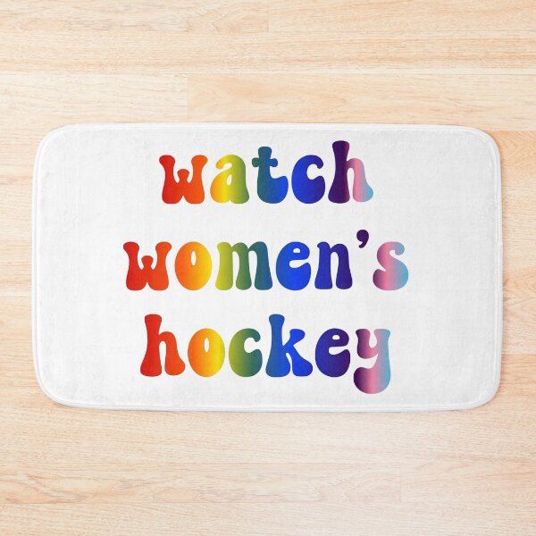 Item preview, Watch Women's Hockey Groovy Rainbow designed and sold by coffeepolicy.