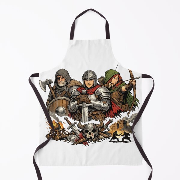 Item preview, Medieval Warrior Knight Archer Fantasy Art designed and sold by madebysiwa.