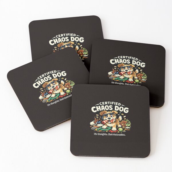 Item preview, Chaos Certified Chaos Dog Funny Design designed and sold by ChaosCartel.