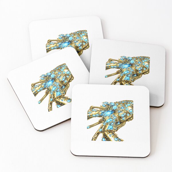 Item preview, Aqua Cyber Spiny Lobster – Luxury Ocean Jewel designed and sold by RaccoonFish.