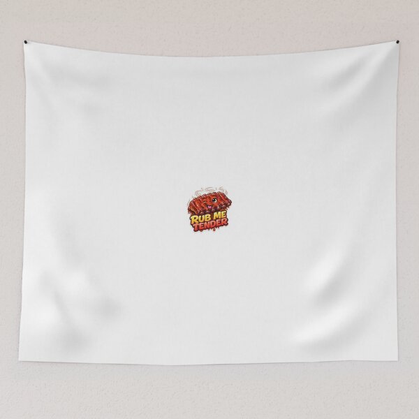 Item preview, BBQ Ribs Dad Joke Sticker – “Rub Me Tender” Smoky BBQ Design | Funny Grill Humor designed and sold by SparkVault.
