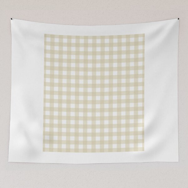Item preview, Yellow Gingham Pattern — Soft Butter Check, Vintage Farmhouse Plaid, Cottagecore Aesthetic Design designed and sold by Zaya_art.