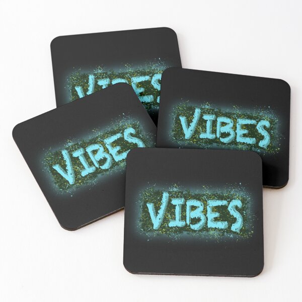 Item preview, Vibes Graffiti Street Art - Neon Urban Lettering 1 designed and sold by Durry Up.