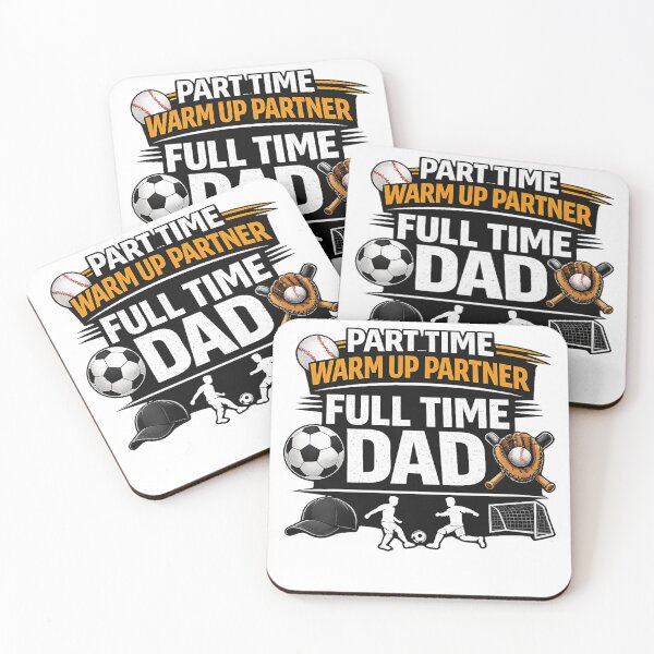 Item preview, Part Time Warm Up Partner Full Time Dad designed and sold by madebysiwa.