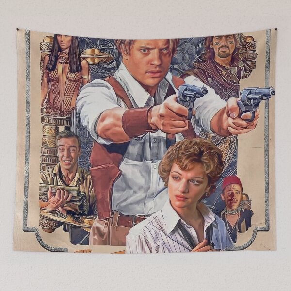 Item preview, Retro Mummy Poster designed and sold by JustABrokeFan.
