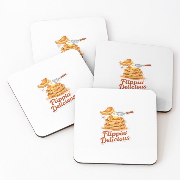 Item preview, Flippin’ Delicious Pancake Stack Sticker ? designed and sold by SparkVault.