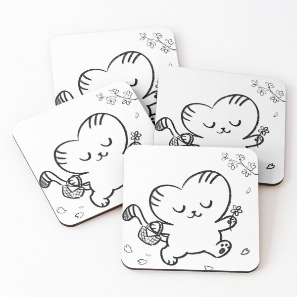 Item preview, heart kitty Spring Outing designed and sold by COOLKJS0.