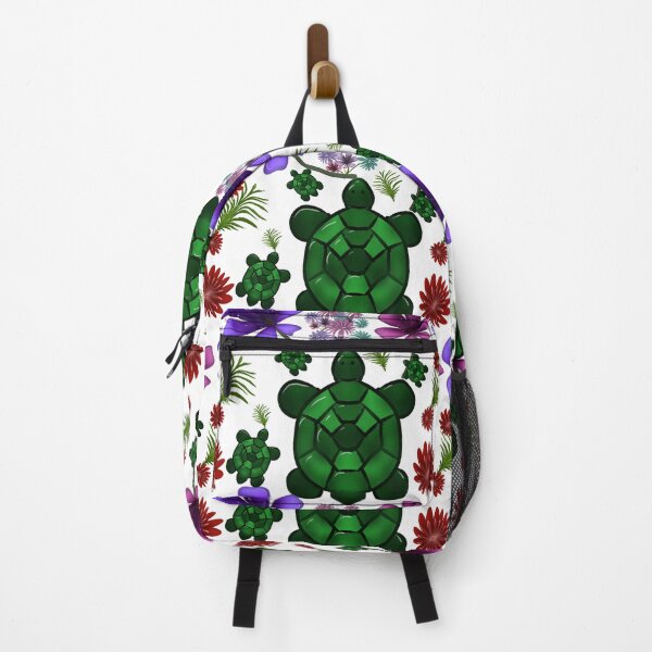Item preview, Cute Turtle Floral Pattern Seamless Aesthetic Nature Tortoise Design with FlowersSeamless Ocean Animal Design designed and sold by HopeAndHustle.