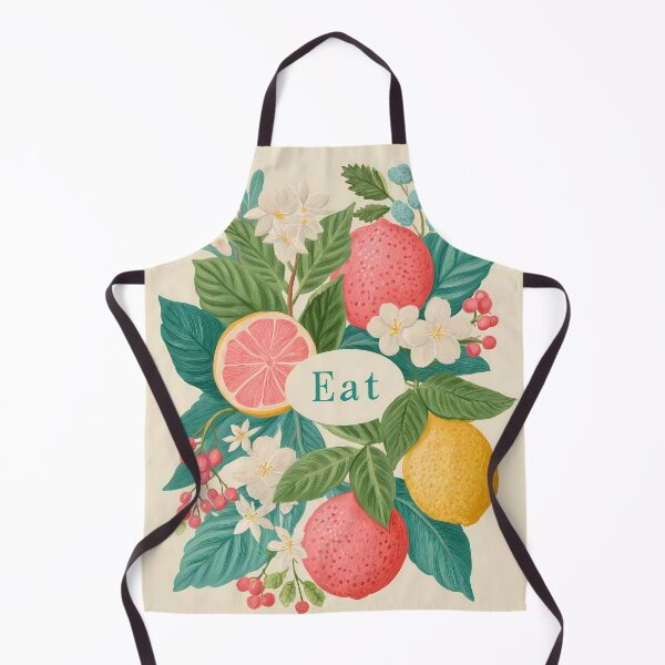 Item preview, Eat Illustration – Colorful Fruits with EAT Lettering designed and sold by BobaBunny76.