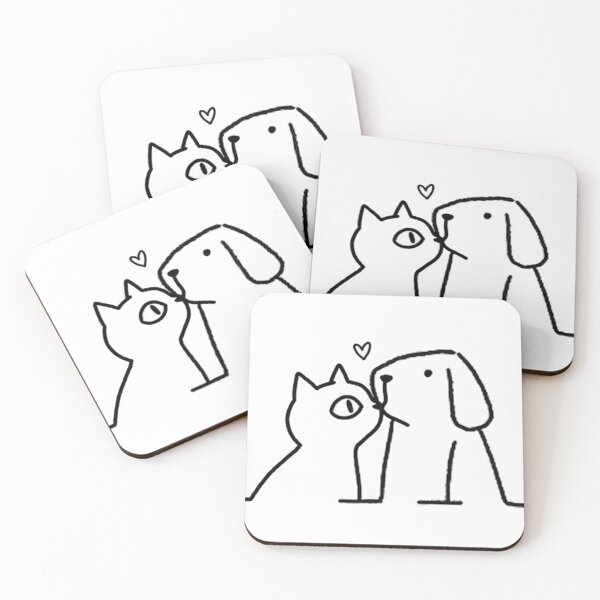 Item preview, cat and dog. designed and sold by COOLKJS0.