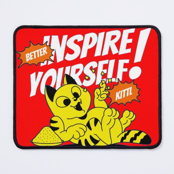 Item preview, Better Inspire Yourself - Retro Comic Yellow Cat designed and sold by GenZFashion000.