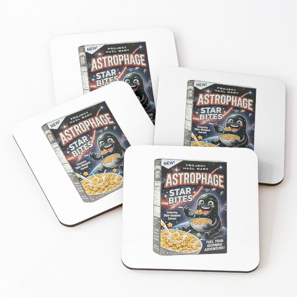 Item preview, Project Hail Mary - Astrophage Star Bites Cereal |  designed and sold by PixelsandPulp.