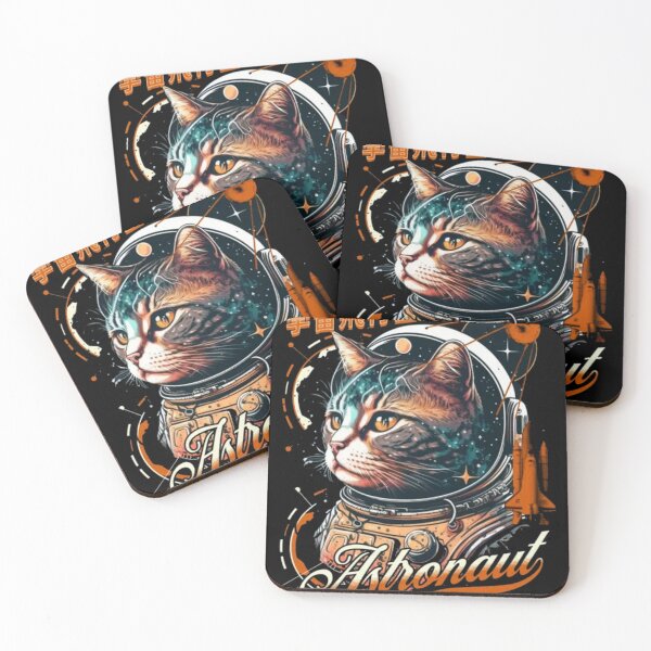 Item preview, Space Cat Astronaut - Cute Kitty Exploring The Galaxy designed and sold by GenZFashion000.