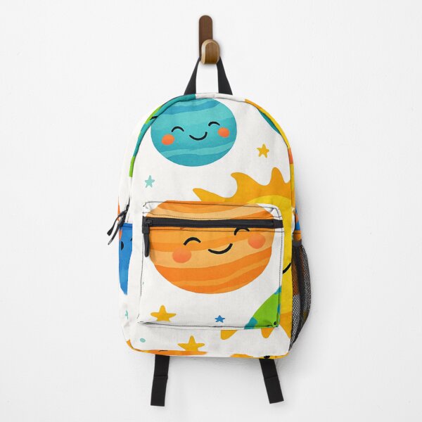 Item preview, Cute Solar System Cartoon Illustration – Kids Space Nursery Wall Art designed and sold by LoveNurseries.