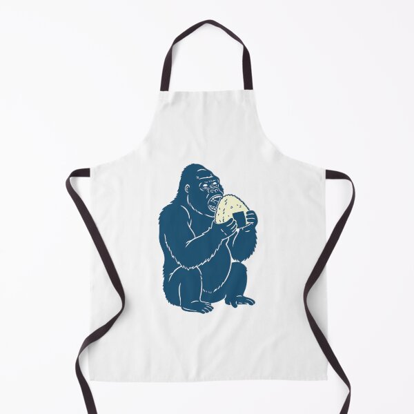 Item preview, Cultural Clash: Indigo Onigiri Gorilla -  Bold Graphic designed and sold by j-touch-bold.