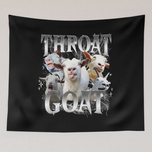Item preview, Throat Goat Funny Offensive Humor Meme designed and sold by tadmercado.